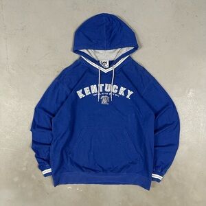 Vintage 90s Kentucky Wildcats College Retro Essential Sweatshirt Hoodie Large